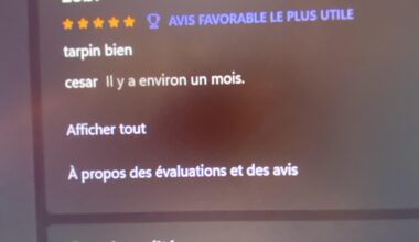 Merci pour cette avis Kevin!