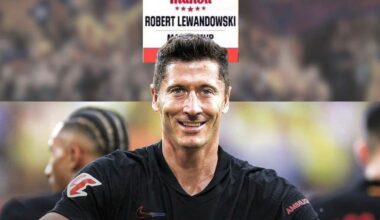 OFFICIAL: Lewandowski is the MOTM