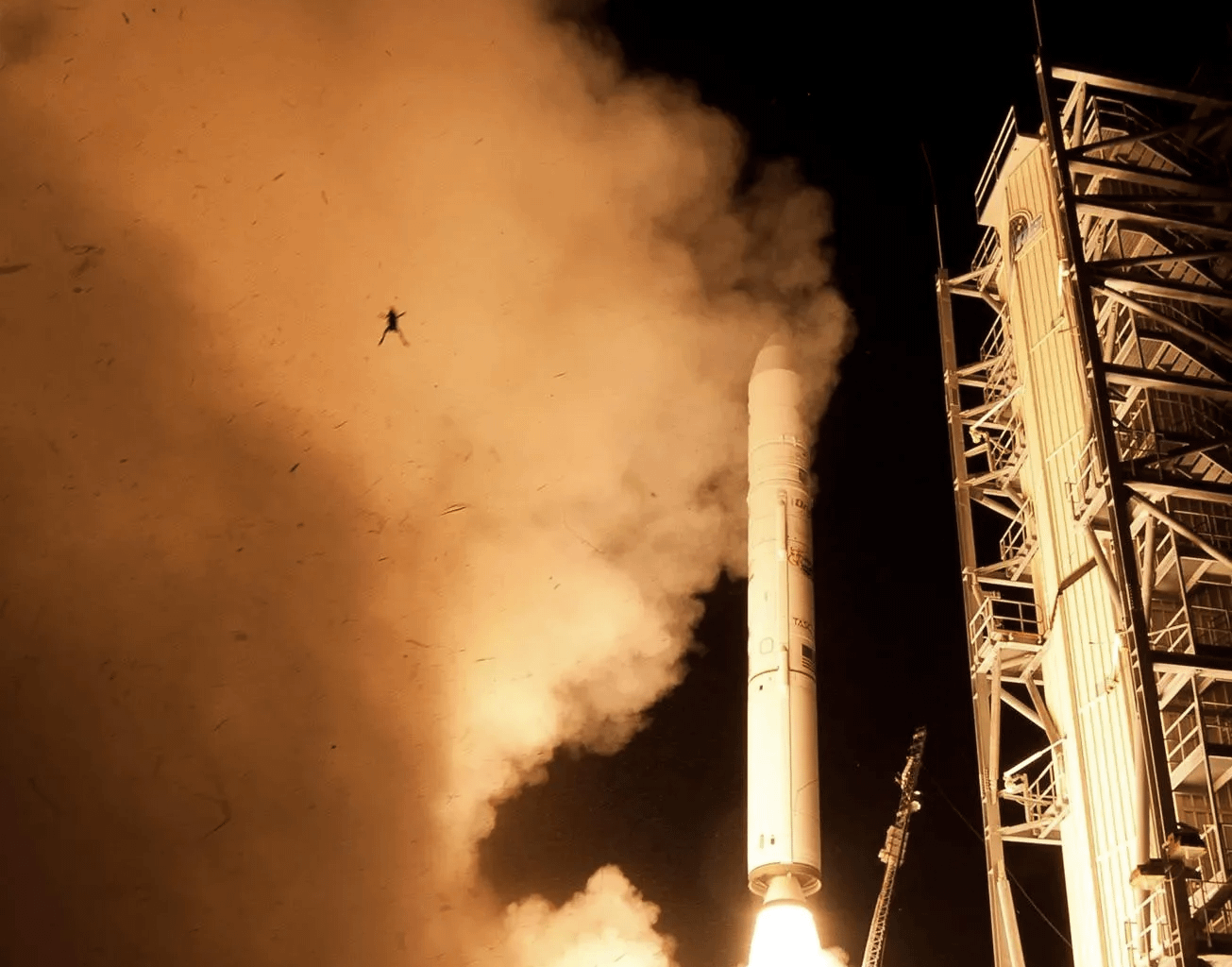 In 2013, a French spy was uncovered during a rocket launch at NASA.