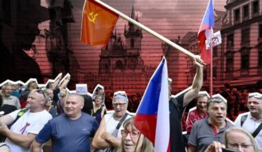 According to Russian Communist chief Zyuganov, the Communist Party of Bohemia and Moravia (KSČM) leads the fight against American expansion in Europe. Some KSČM members advocate for more radical action against the current political regime in the Czech Republic.