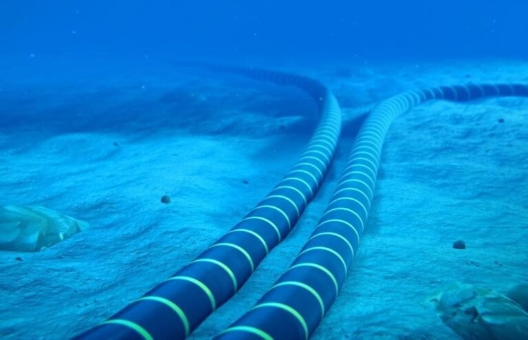 Subsea fo cable connecting France to Israel through Cyprus