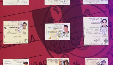 In the Barcelona museum, there is a section which showcases the early academy cards of many iconic names. It includes the likes of Messi, Iniesta, Busquets and Fabregas