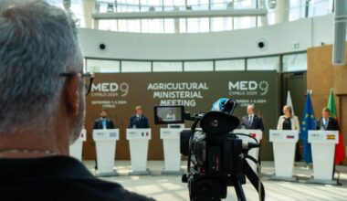 Agricultural meeting between the MED9 countries