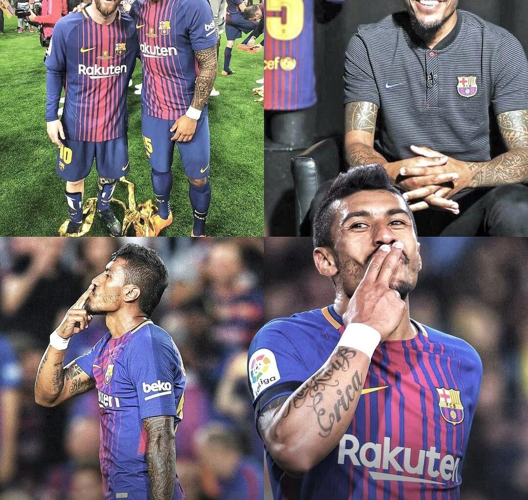 OFFICIAL: Former Barcelona Player Paulinho has announced his retirement from Football