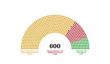 [OC] What if the 2023 Turkish Parliamentary Election was held under the British system (FPTP)? (Inspired by u/Yodoliyee 's post)