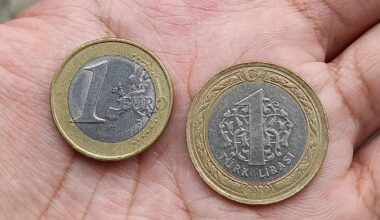 the two currencies used in the whole island nation of Cyprus 🇨🇾