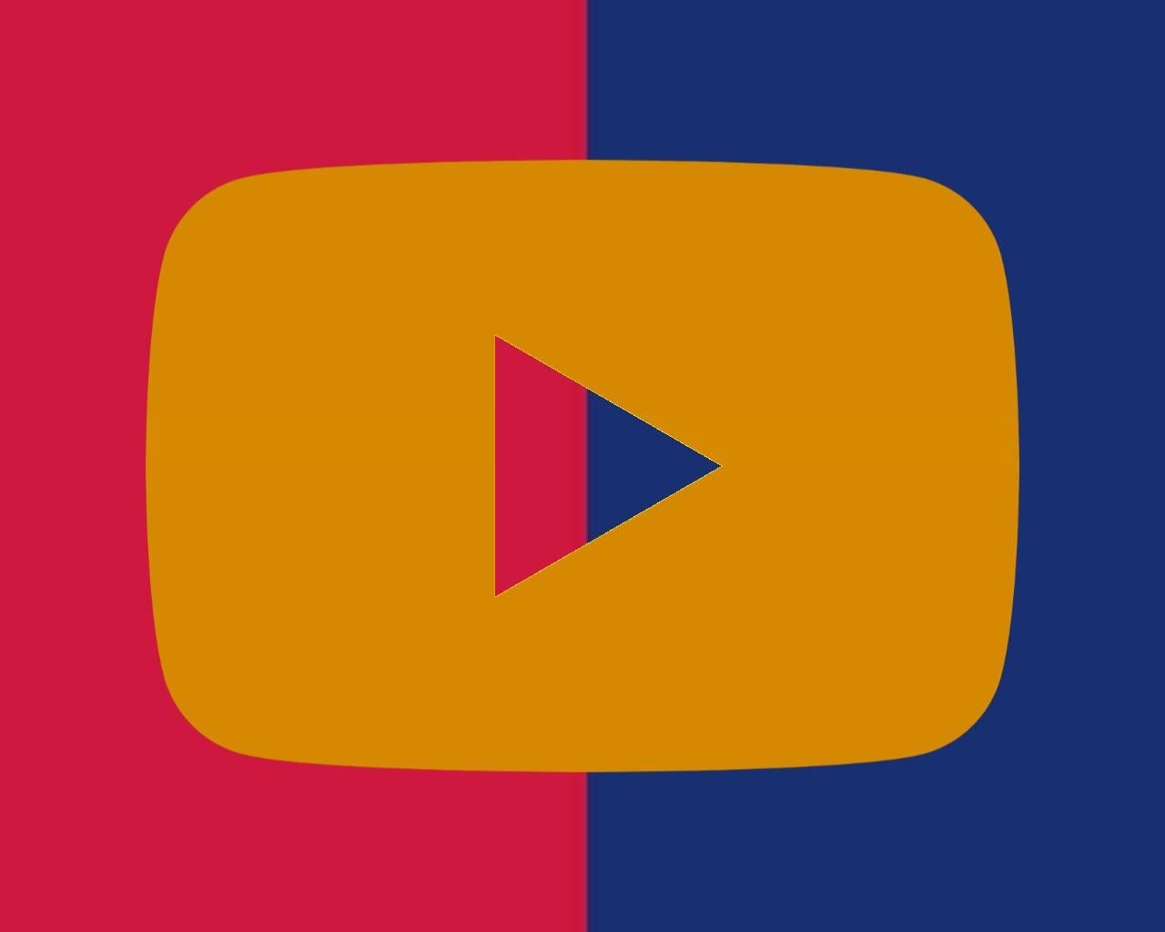 Made a barca themed icon for YouTube