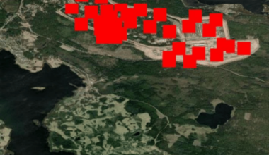 The fire engulfed almost the entire 107th Arsenal of the Main Missile and Artillery Directorate of the Ministry of Defense of the Russian Federation (GRAU), and NASA satellites recorded thermal signatures throughout its entire territory.