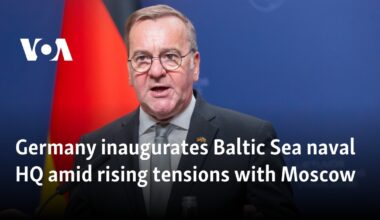 Germany inaugurates Baltic Sea naval HQ amid rising tensions with Moscow 