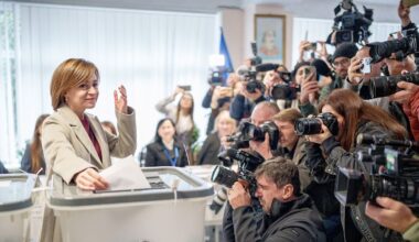 Moldova votes yes to EU membership as president Sandu claims Moscow meddled