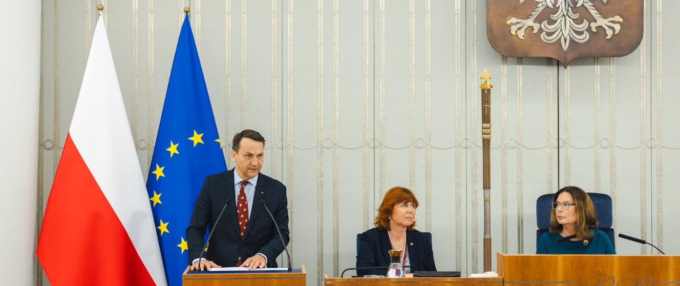 Minister Sikorski addresses Senate on Poland’s diaspora policy - Ministry of Foreign Affairs Republic of Poland