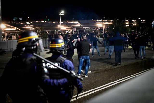 Des tensions entre supporters à la sortie du stade après OL-Besiktas