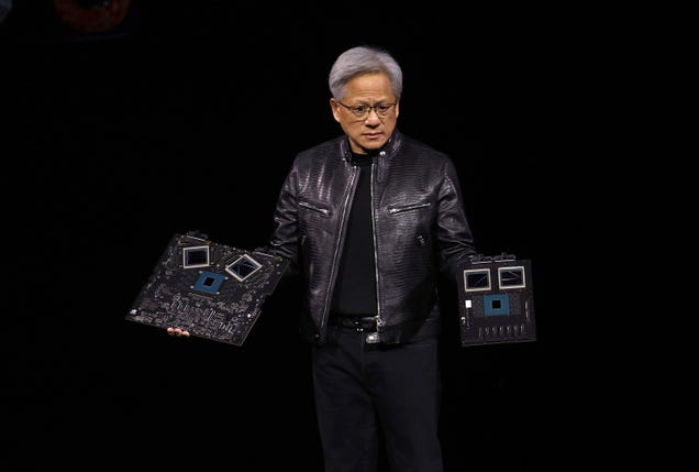 Nvidia's CEO says a design flaw in its new AI chip was '100% Nvidia's fault'