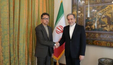 Iran’s new ambassador to Denmark meets FM Araghchi