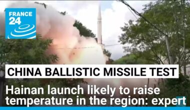 China says ICBM successfully tested in remote Pacific • FRANCE 24 English