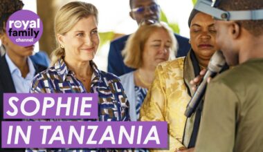 Duchess of Edinburgh Delivers Message From King Charles During Tanzania Visit