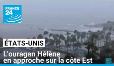 États-Unis : l'ouragan Hélène en approche sur la côte Est • FRANCE 24