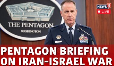 US News LIVE | Pentagon Briefing On Israel Iran War | Iran Attack On Israel | Israel Vs Iran | N18G