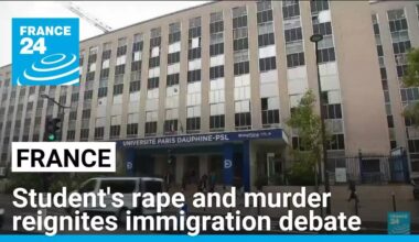 French minister vows to 'protect the French' after student rape and murder • FRANCE 24 English