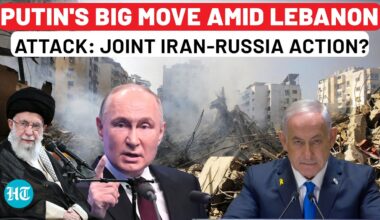 Putin's Big Move Amid Lebanon Invasion, Sends Top Aide To Tehran: Russia-Iran Vs USA-Israel Now?