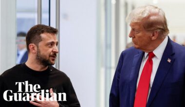 Zelenskyy interjects as Trump says he has 'good relationship' with Putin before meeting