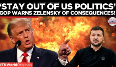 GOP Fury: Zelensky's US Blunder That Could End Ukraine's War Effort! | Times Now World