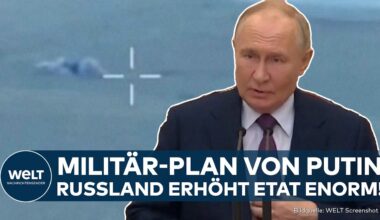 PUTINS KRIEG: Drastische Erhöhung! Russland steigert Ausgaben für Militär wegen Ukraine und Nato