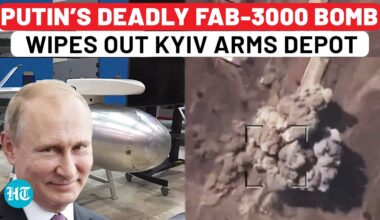 Putin Eliminating Zelensky’s Power To Strike? Russia’s Deadly FAB-3000 Bomb Destroys Kyiv Arms Depot