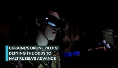 Inside the bunker with Ukraine's drone pilots