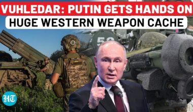 Putin's New Vuhledar Shocker For West: Fleeing Ukraine Troops Abandon US Weapons, Taken By Russia