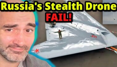 Putin's Billion Dollar "Stealth" Drone DOWNED in Ukraine!