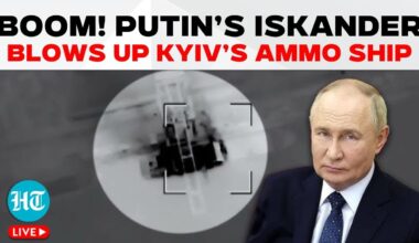 Putin's Iskander Missile Blows Up Ukrainian Ship With Western Ammo | Russia-Ukraine War Latest LIVE