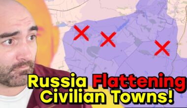 Report: Russia FLATTENING Civilian Villages In Kursk!