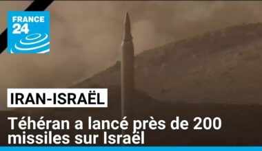 Téhéran a lancé près de 200 missiles sur Israël • FRANCE 24