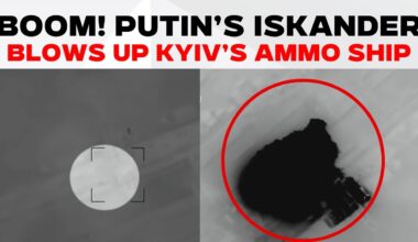 Putin Punishes Ukraine | Russia’s Iskander Missile Blows Up Ukrainian Ship With Western Ammo | LIVE