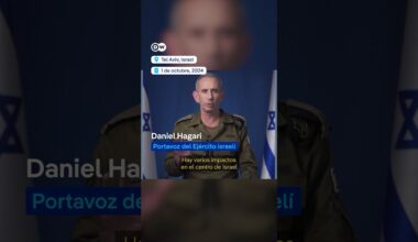 Ejército israelí confirma que varios misiles iraníes impactaron en el centro y en el sur de Israel