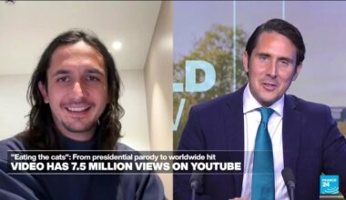 FRANCE 24 interviews producer of viral Donald Trump-inspired song 'Eating the cats' • FRANCE 24