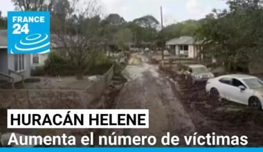 EE. UU.: crece la preocupación por el aumento del número de muertos tras el huracán Helene