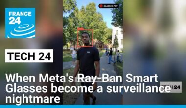 Harvard students turn Meta's Ray-Ban Smart Glasses into a surveillance nightmare • FRANCE 24