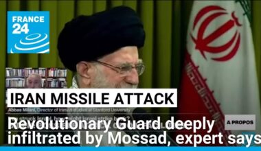 Iran's Revolutionary Guard is deeply infiltrated by Mossad, expert says • FRANCE 24 English