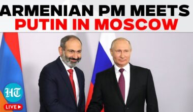 Putin LIVE | Russian President Putin Meets Armenian Prime Minister Nikol Pashinyan | Ukraine War