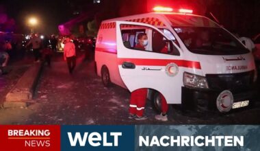 KRIEG IN NAHOST: Heftiger Raketenangriff in Syrien - Damaskus beschuldigt Israel | WELT LIVE