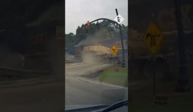 Train smashes through US military vehicle in South Carolina