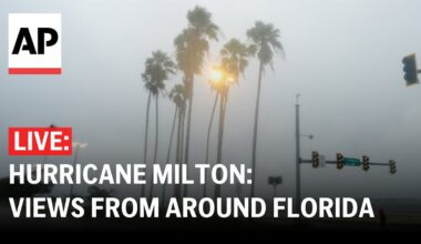 Hurricane Milton LIVE cam: Views from around Florida