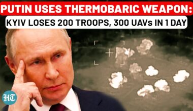 Russia Unleashes Thermobaric Weapon, Kinzhal Missile; Ukraine Loses 200 Troops, 300 Drones | Putin