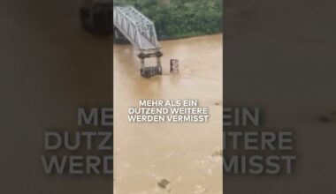 TODES-TAIFUN YAGI: Brücke stürzt in Fluten – Suche nach Überlebenden läuft!