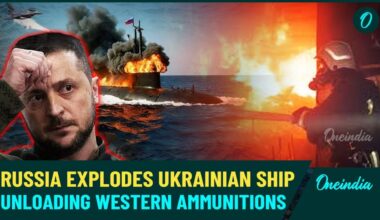 Russia's Massive Blow To Ukraine: Iskander-M Missile Devastates Ukrainian Ship Unloading West Weapon