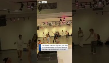 Israeli dance class continues in Tel Aviv through Iran's missile strikes