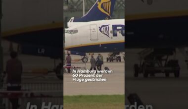 RYANAIR: Zu hohe Kosten! Flüge in Deutschland massiv gestrichen! #shorts