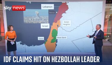 Israeli military claims hit on Hezbollah commander | Middle East conflict